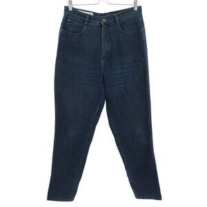 VTG Gloria Vanderbilt Women 14 Dark Blue Cotton Denim Jeans Pockets 1990s 90s